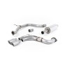 Seat Leon FR 2.0 TDI 184ps SC - Resonated (Quieter) Cat-Back Exhaust System with Titanium Tips - Brushed Titanium