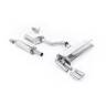 Seat Leon FR 1.8 TSI 180ps - Resonated (Quieter) Cat-Back Exhaust System with Polished GT-80 Trims - Polished