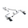 Seat Leon ST Cupra 300 (Non GPF Models) - Non-Resonated (Louder) Cat-Back Exhaust System with Cerakote Black Oval Tips - Cerakote Black - Oval (Jet)