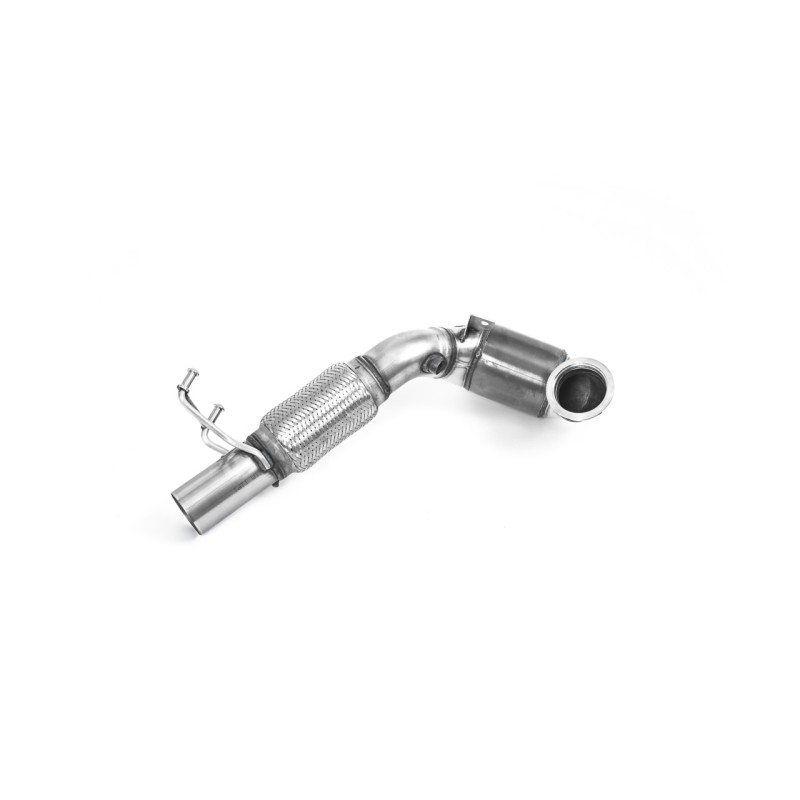 Large Bore Downpipe with Hi-Flow Sports Catalyst - For Milltek Cat-Back (Seat/VW) - Milltek Cat-Back