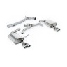 Seat Leon Cupra MK4 ST 310 & ST Cupra 300 - Non Resonated (Louder) Cat-Back Exhaust System with Polished Quad GT-80 Trims - Polished - GT
