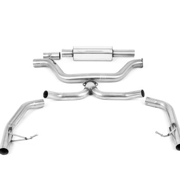 Skoda Octavia vRS 2.0 TSI 245ps - Non Resonated (Louder) OPF/GPF Back System - Fits to OE Trims