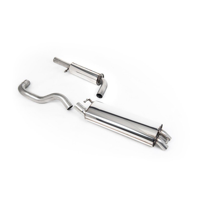 Seat Leon Cupra (1.8T/1.9 TDI) & VW Golf MK4 GTI (1.8T/1.9 TDI) - Resonated (Quieter) Cat-Back Exhaust System with Discrete Tips - Discrete