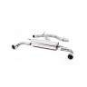 VW Golf GTi Mk6 - Non-Resonated (Louder) Cat-Back Exhaust System with Dual GT100 Trims - Polished - 100 - GT