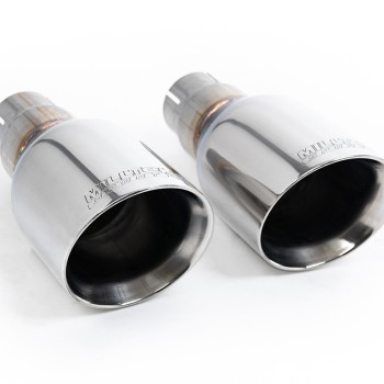 VW Golf GTi Mk6 - Resonated (Quieter) Cat-Back Exhaust System - Polished - 100 - GT