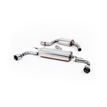 VW Golf GTi Mk6 - Resonated (Quieter) Cat-Back Exhaust System - Polished - 100 - GT