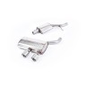 VW Golf MK5 R32 3.2 V6 - Resonated (Quieter) Cat-Back Exhaust System - Polished