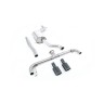VW Scirocco R - Non-Resonated Cat-Back Exhaust System - Cerakote Black Oval