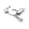 VW Golf Mk5 GTi Edition 30 2.0T - Resonated (Quieter) Cat-Back Exhaust System with Polished Tips - Polished