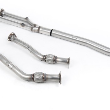 VW Golf MK5 R32 3.2 V6 - Catalyst Delete Pipe