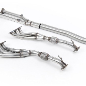 VW Golf MK5 R32 3.2 V6 - Stainless Steel Performance Exhaust Manifold with Catalyst Delete