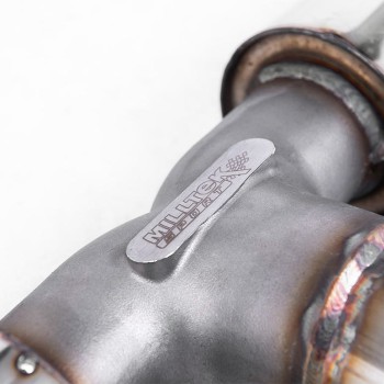 VW Golf GTD Mk6 TDI 170PS - DPF-Back Exhaust System with Dual Matt-Black Tips (GTI Style) - Cerakote Black