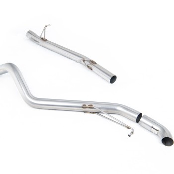 VW T5/T6 SWB - Non-Resonated (Louder) DPF-Back Exhaust System with Discrete Outlet - Discrete
