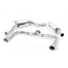 VW Golf GTI Mk7 Non-Resonated (Louder) Cat-Back Exhaust System with Titanium Tips - Brushed Titanium