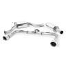 VW Golf GTI Mk7 Non-Resonated (Louder) Cat-Back Exhaust System with Polished Tips - Polished