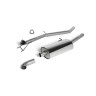VW Amarok 2.0 BiTDI 163/180 - Cat-Back Exhaust System with Discrete Tailpipe (Exits in OE Position) - Discrete