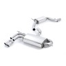 Audi A3/Golf GTI MK5 2.0T - Resonated (Quieter) Cat-Back Exhaust System with Smaller Volume Rear Silencer & Polished Trims