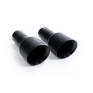Resonated Cat-Back Exhaust System (U.S Spec) - Cerakote Black
