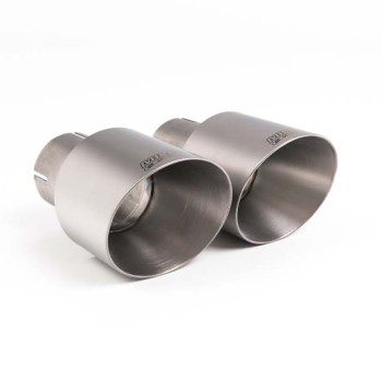 Resonated Cat-Back Exhaust System (U.S Spec) - Brushed Titanium