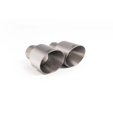 Resonated Cat-Back Exhaust System (U.S Spec) - Brushed Titanium