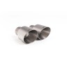 Resonated Cat-Back Exhaust System (U.S Spec) - Brushed Titanium