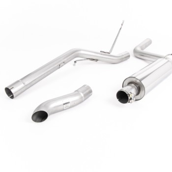 VW Caddy 2.0 TDI (non Maxi Models) - Resonated (Quieter) DPF-Back Exhaust System with Discrete Tip - Discrete