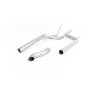 VW Caddy 2.0 TDI (non Maxi Models) - Non-Resonated (Louder) DPF-Back Exhaust System with Discrete Tip - Discrete