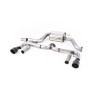 VW Beetle 2.0 TSI (A5 Chassis) - Non-Resonated (Louder) Cat-Back Exhaust System with Cerakote Black Tips - Cerakote Black