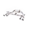 VW Beetle 2.0 TSI (A5 Chassis) - Non-Resonated (Louder) Cat-Back Exhaust System with Polished Tips - Polished