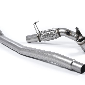 Large Bore Downpipe with Catalyst Delete (For OE Cat-Back) (Audi/VW) - OE Cat-Back