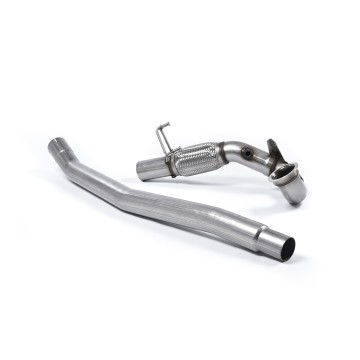 Large Bore Downpipe with Catalyst Delete (For OE Cat-Back) (Audi/VW) - OE Cat-Back