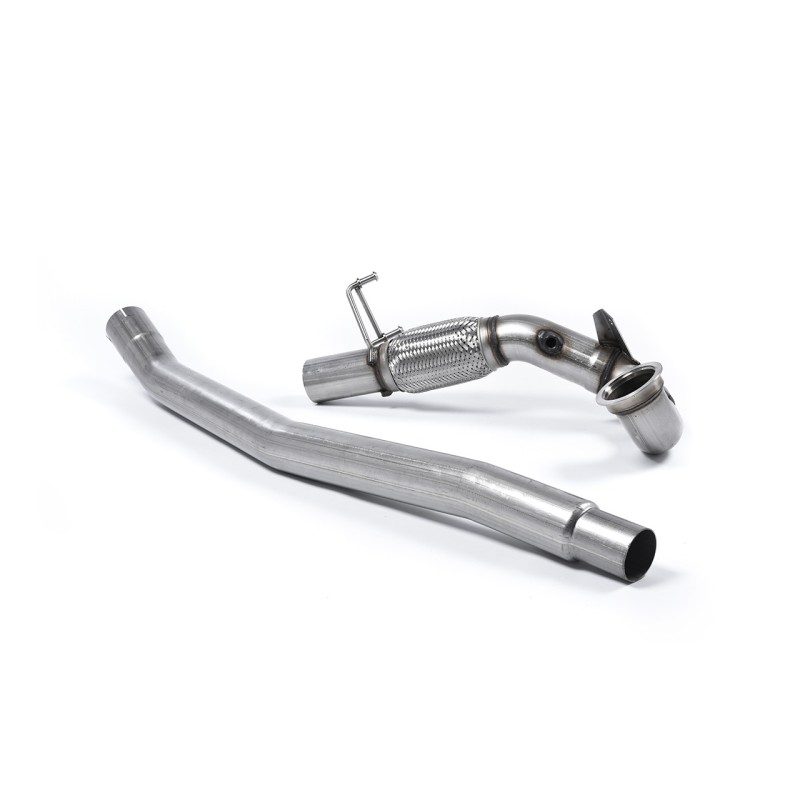 Large Bore Downpipe with Catalyst Delete (For OE Cat-Back) (Audi/VW) - OE Cat-Back