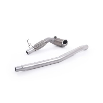 Large Bore Downpipe with Hi-Flow Sports Catalyst - For OE Cat-Back (Audi/Seat/VW) - OE Cat-Back