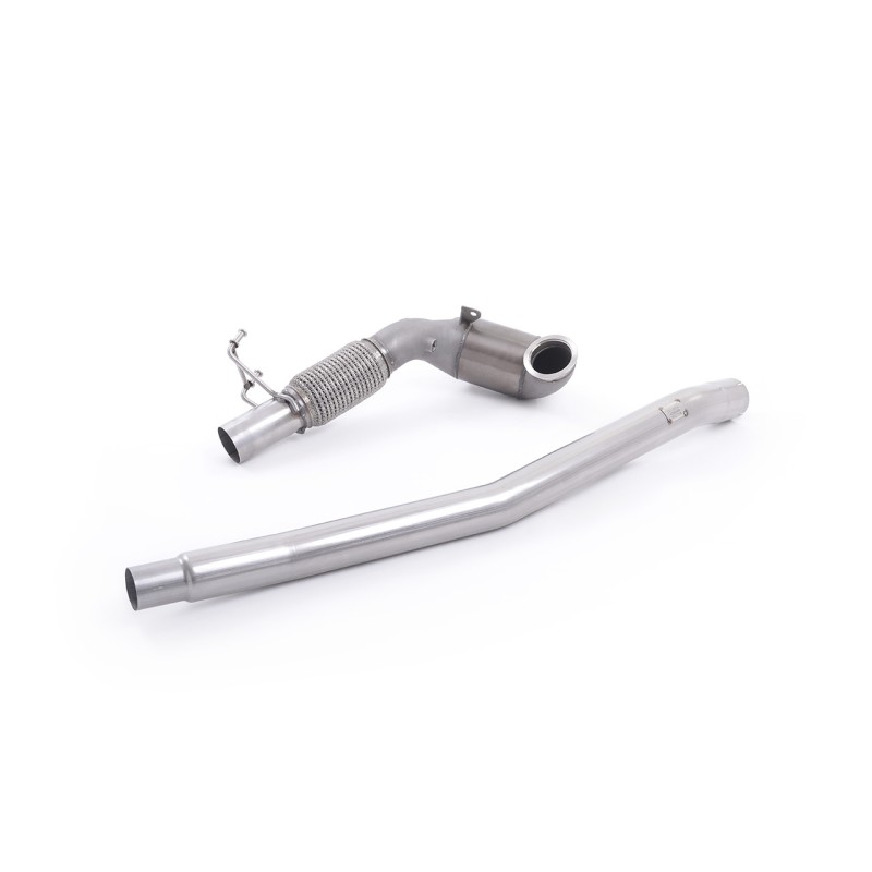 Large Bore Downpipe with Hi-Flow Sports Catalyst - For OE Cat-Back (Audi/Seat/VW) - OE Cat-Back