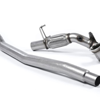 Stainless Steel Cast Large Bore Downpipe with Catalyst Delete (For OE Cat-Back) (Seat/VW) - OE Cat-Back
