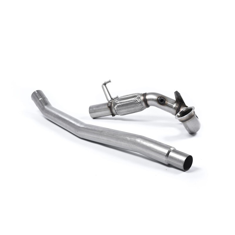 Stainless Steel Cast Large Bore Downpipe with Catalyst Delete (For OE Cat-Back) (Seat/VW) - OE Cat-Back