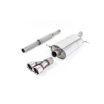 VW Polo GTI 1.8 TSI 192ps - Non-Resonated Cat-Back Exhaust System - Polished
