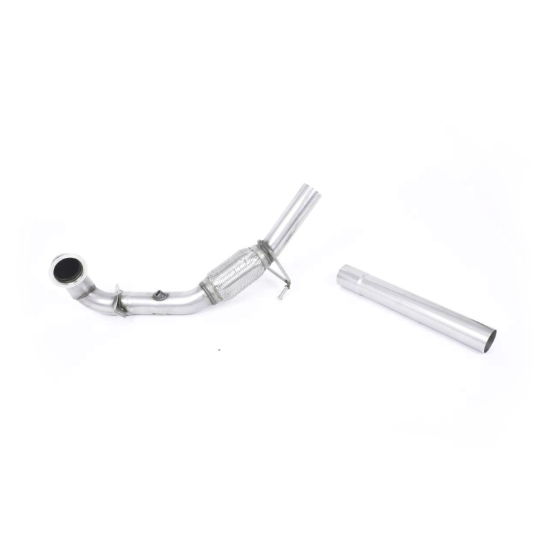 Seat Ibiza Cupra 1.8 TFSI & VW Polo GTI 1.8 TSI - Large Bore Downpipe with Catalyst Delete (For Milltek Cat-Back) - Milltek Cat-Back