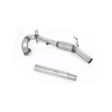 Seat Ibiza Cupra 1.8 TFSI & VW Polo GTI 1.8 TSI - Large Bore Downpipe with Catalyst Delete (For OE Cat-Back) - OE Cat-Back