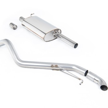 VW T6 SWB 2.0TSI Petrol - Road+ Cat-Back Exhaust System with Discrete Outlet - Discrete
