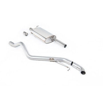 VW T6 SWB 2.0TSI Petrol - Road+ Cat-Back Exhaust System with Discrete Outlet - Discrete