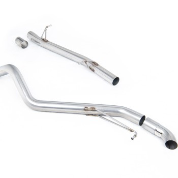 VW T6 SWB 2.0TSI Petrol - Non-Resonated (Louder) Cat-Back Exhaust System with Discreet Outlet - Discrete