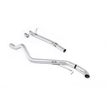 VW T6 SWB 2.0TSI Petrol - Non-Resonated (Louder) Cat-Back Exhaust System with Discreet Outlet - Discrete
