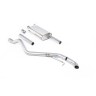VW T6 LWB 2.0TSI Petrol - Road+ Cat-Back Exhaust System with Discrete Outlet - Discrete