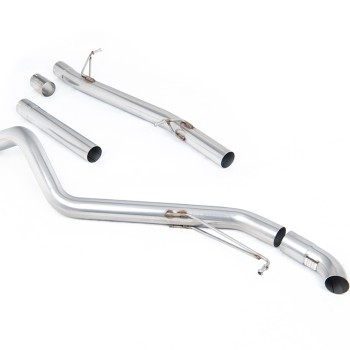 VW T6 LWB 2.0TSI Petrol - Non-Resonated (Louder) Cat-Back Exhaust System with Discrete Outlet - Discrete