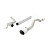 VW Up GTI 115ps & 1.0TSI 90ps - Non-Resonated (Quieter) Cat-Back Exhaust System with GT-90 Polished Trim - Polished