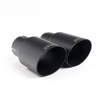 VW Polo GTI 2.0 TSI (AW - 5 Door/GPF Models) - Resonated (Quieter) GPF/OPF-Back Exhaust System - Cerakote Black