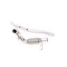 Large Bore Downpipe with Catalyst Delete - For OE Cat-Back (Audi/Seat/VW) - OE Cat-Back