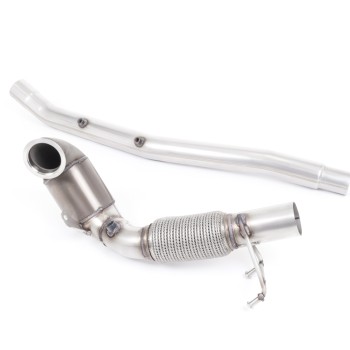 Large Bore Downpipe with Race Hi-Flow Sports Catalyst - For OE Cat-Back (Audi/Seat/VW) - OE Cat-Back