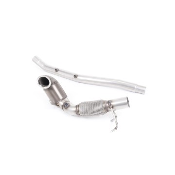 Large Bore Downpipe with Race Hi-Flow Sports Catalyst - For OE Cat-Back (Audi/Seat/VW) - OE Cat-Back